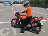 Вождение мотоцикла